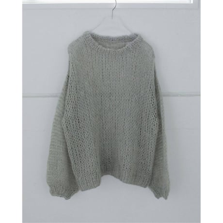 【anuke】Lowgauge Mohair Knit