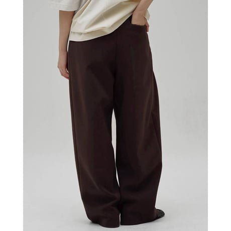 【TODAYFUL】Bonding Wide Trousers　※納期9月上旬～10月上旬