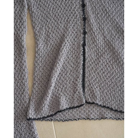 【anuke】Piping Scarf Knit　※納期8月下旬～9月下旬