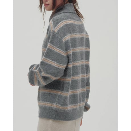 【TODAYFUL】Multicolor Border Knit　※納期11月中旬～12月中旬