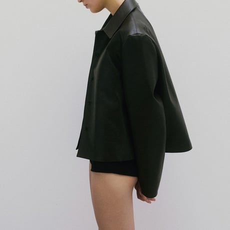 【TODAYFUL】Leather Shirts Jacket　※納期2月中旬〜3月中旬