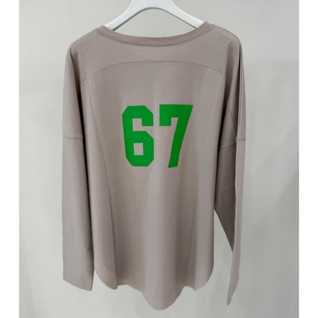 【Boutique Ordinary】【kusukusu限定カラー】2-Way Dolman Like Number Print Tops