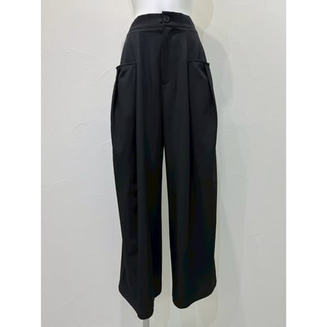 【CYAN tokyo】Wタックストレッチワイド
