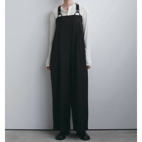 【anuke】Stripe Baretop Combinaison　※納期11月上旬～12月上旬