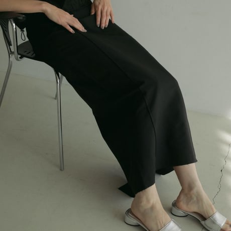 【anuke】Satin Pencil Skirt　※納期2月下旬〜3月下旬