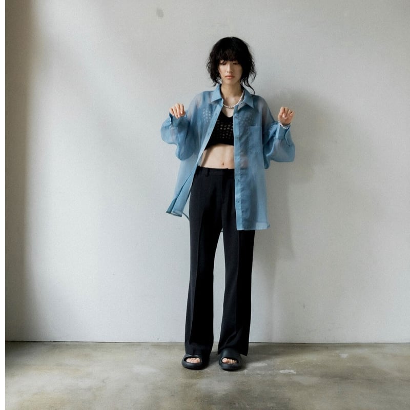 agawd Flare Pants アガウド　フレアパンツ　ガリガリパンツ AgAwd アガウド フレアパンツ ガリガリパンツ 2421-221446 再