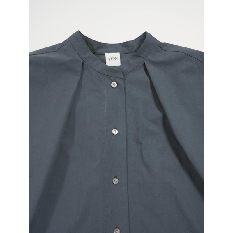 YENN PADDED COLLAR SHIRT新品未使用 TEXTURED SHIRT WITH MANDARIN COLLAR - White | ZARA United States