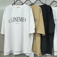 【abahouse mavie】 5分袖オーパーロゴT