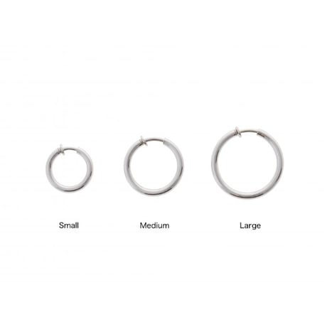 【Sea'ds Mara 】Pipe ring earcuff earring 【Large】