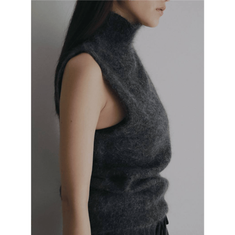 【anuke】Sleeveless Mohair Knit　※納期9月上旬～10月上旬