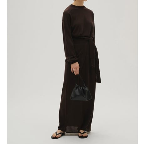 【TODAYFUL】Drawstring Leather Bag　※納期 5月上旬〜6月上旬
