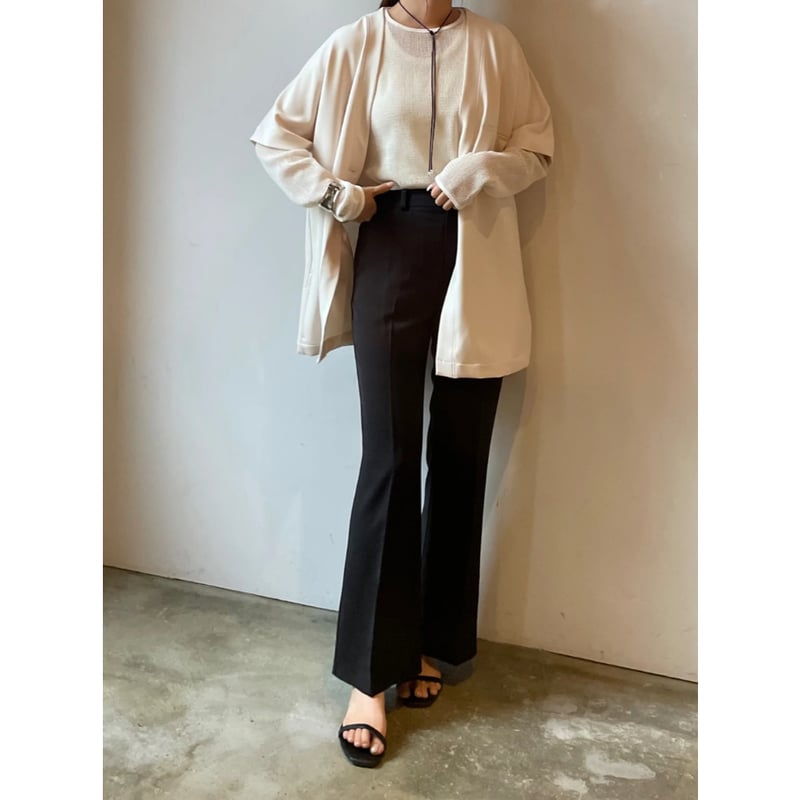 AGAWD】スラックスフレアパンツ | selectshop kusukusu