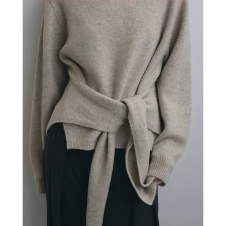 【anuke】Layered Soft Knit　※納期11月上旬～12月上旬