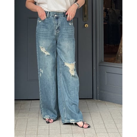 Spiderweb Classic Denim ランチパンツ 日本製デニム Spiderweb Classic Denim ランチパンツ 日本製デニム