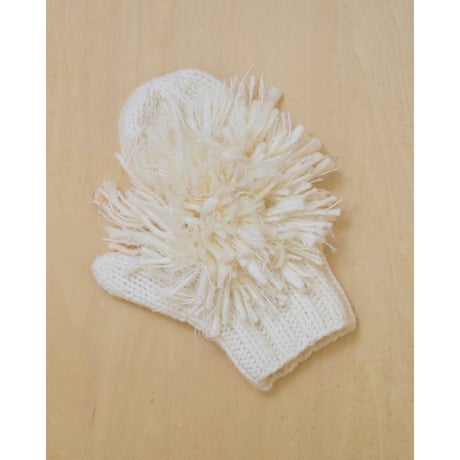 【TODAYFUL】Fringe Knit Armwarmer　※納期11月中旬～12月中旬