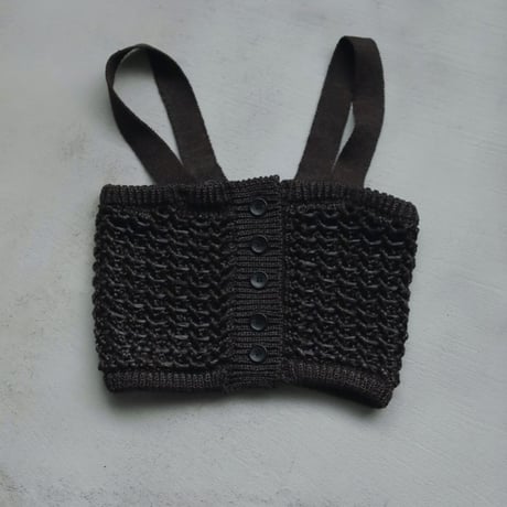 【anuke】2way Knit Bustier　※納期2月中旬〜3月中旬