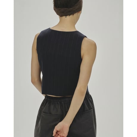 【TODAYFUL】Stripe Compact Vest　※納期2/下～3/下