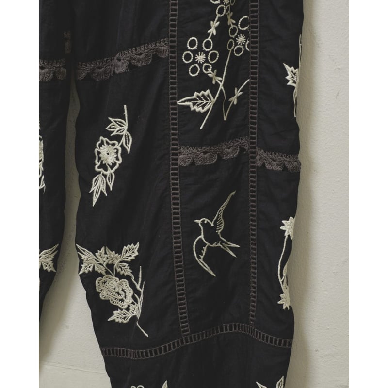 TODAYFUL】Embroidery Patchwork Trousers | selec