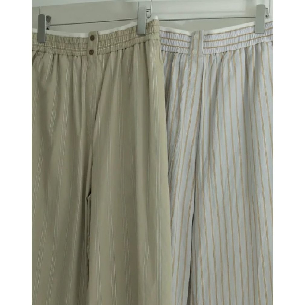 ànuke】Stripe Rough Pants | selectshop kusukusu