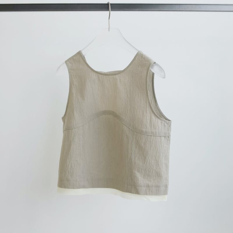 【新品　タグ付き】anuke Backopen Check Tops anuke】Backopen Check Tops | selectshop kusukusu