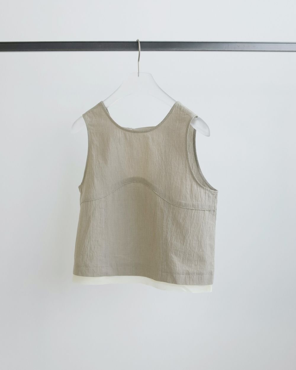 【新品】anuke Backopen Check Tops anuke SALE30%OFF アンヌーク 2025SpringSummer トップス