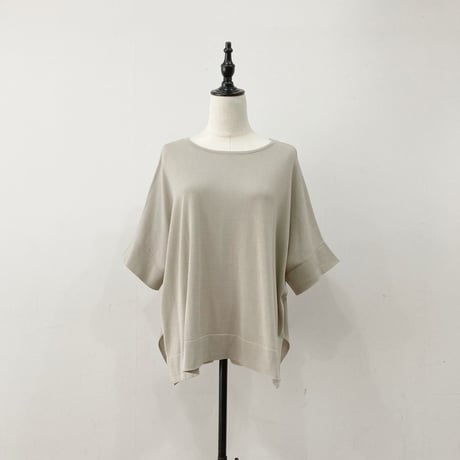【siro de labonte】wide knit Tshirt