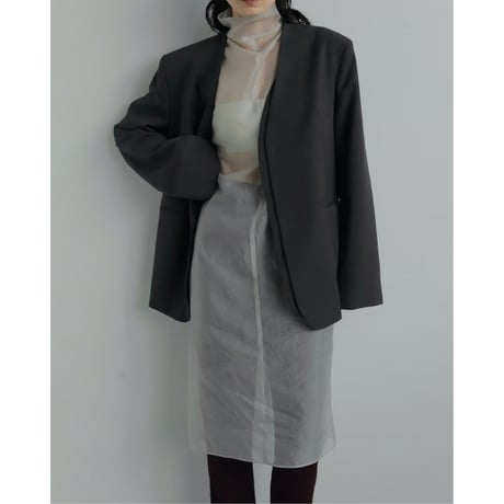 【anuke】Sheer Turtle Onepiece