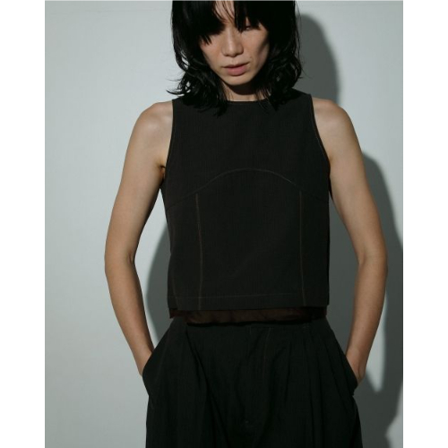 anuke】Backopen Check Tops | selectshop kusukusu