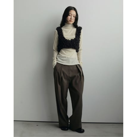 【anuke】Velour Tie Tops※10月中～11月中