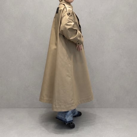 【M.U.L.】ASYMMETRY FLARE COAT　MULW-2035