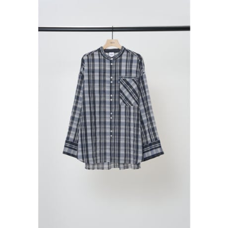 【YENN】CHECK BIG SHIRT