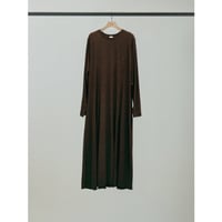 【YENN】SLUB FLARE DRESS  ＊