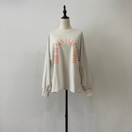 【siro de labonte】message 2way Tshirt