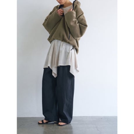 【YENN】WASHED BIG PK PT　※納期：8月中旬～9月中旬