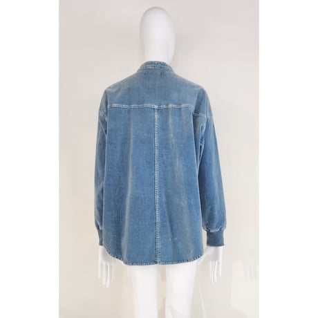 【Boutique Ordinary】Velveteen Denim Shirt