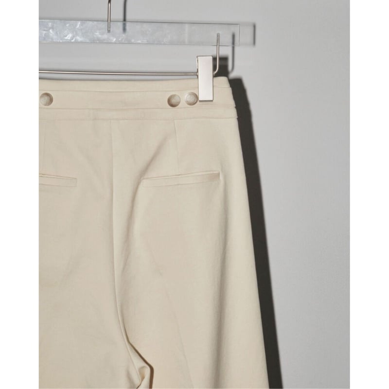 TODAYFUL】Peachskin Tuck Trousers ※納期 11月中旬 | s