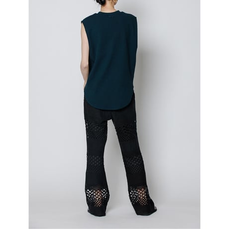 【YENN】 TWIST HEM VEST PO