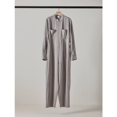 【YENN】ZIP UP JUMPSUIT※納期9/上〜9/中