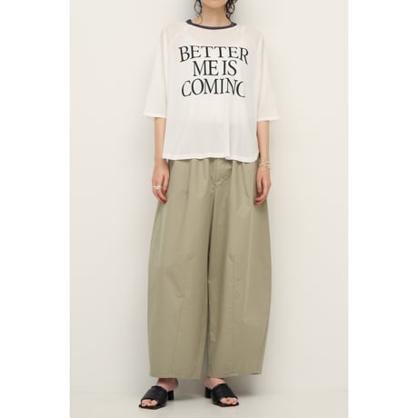 【CHIGNON】ｼｱｰﾘﾝｶﾞｰﾌﾟﾘﾝﾄTee