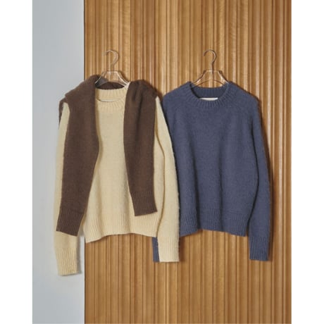 【TODAYFUL】Brashed Crewneck Knit　※納期11月中～12月中
