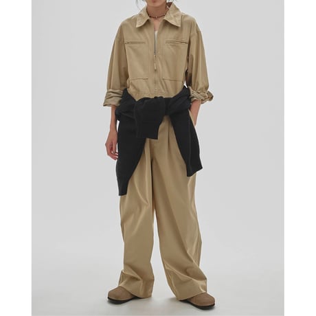 【TODAYFUL】VintageTwill Zip Combinaison　※納期9月中旬～10月中旬