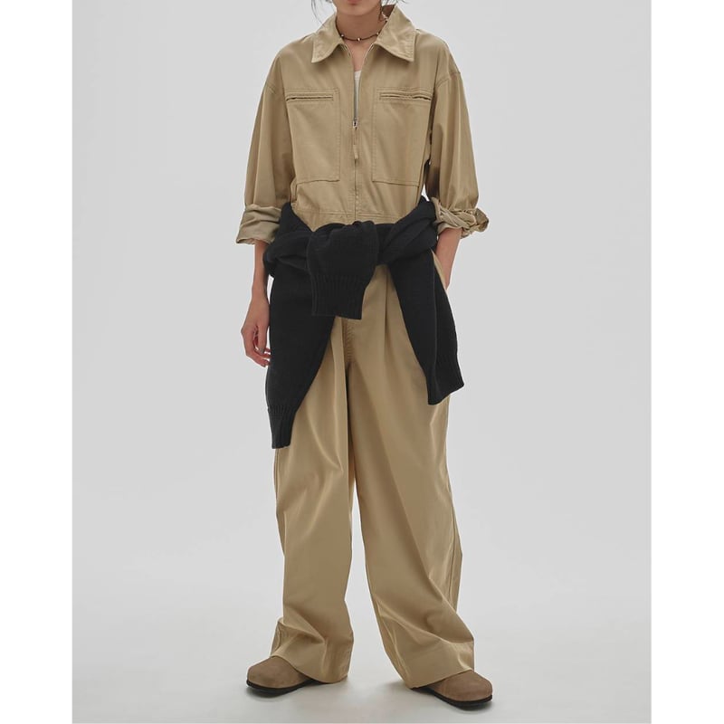 TODAYFUL】VintageTwill Zip Combinaison ※納期9月中旬～