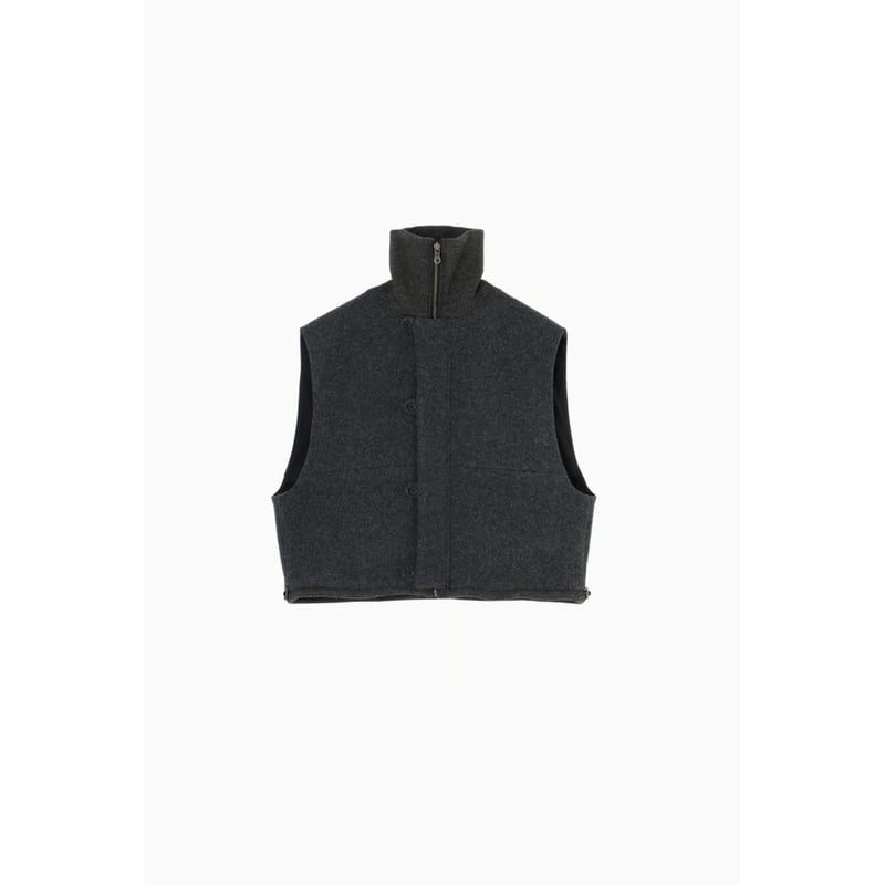 Hella】WOOL HIGHNECK VEST | selectshop kusukusu