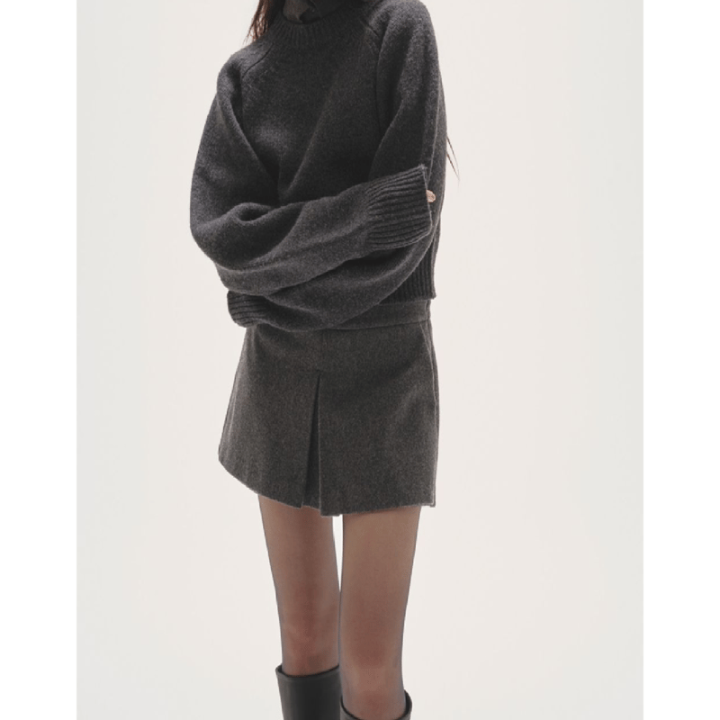 TODAYFUL】Wool 100% Raglan Knit ※納期11月中～12月中 |