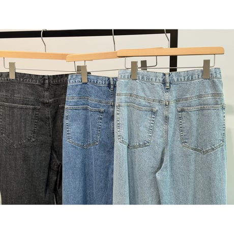 【ante aciem】2タックデニムパンツ