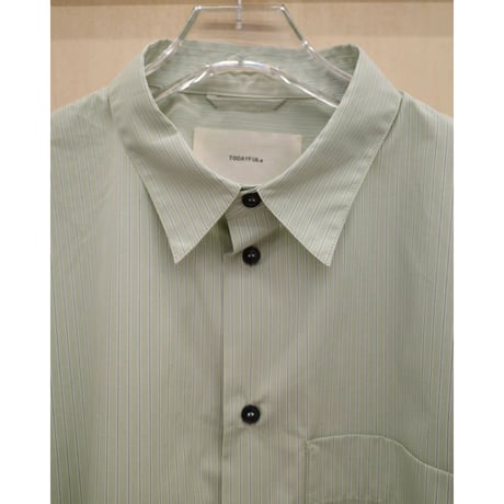 【TODAYFUL】Stripe Pocket Shirts