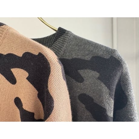 【MARGAUX VINTAGE】レオパードプリントカーディガン