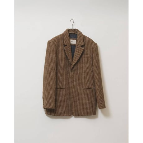 【TODAYFUL】Wool100% Check Jacket　※納期9月下旬～10月上旬