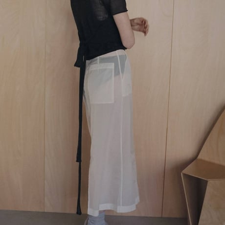 【anuke】Wrapcami Layered Knit　※納期7月上旬～8月上旬