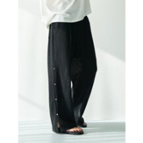 【YENN】SIDE EYELET PANTS
